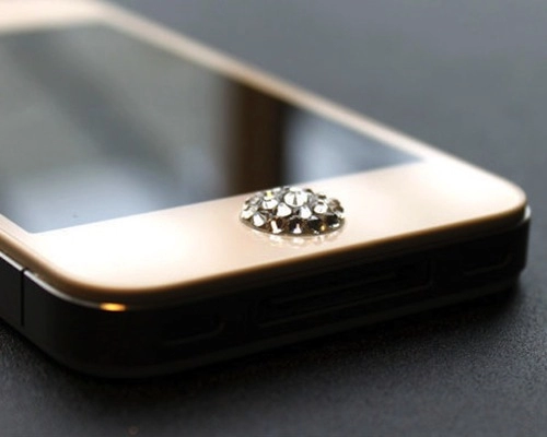 Iphone 5s có thể thêm bản màu vàng phím home bằng sapphire