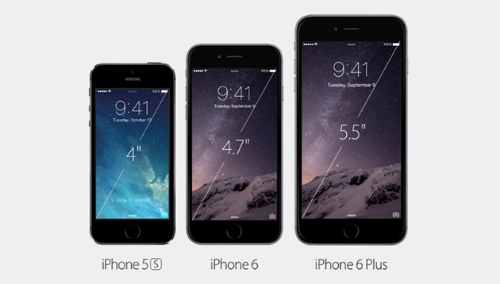Iphone 6 ra mắt với màn hình lớn 47 và 55 inch
