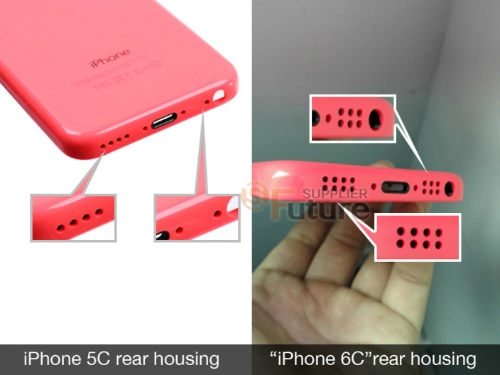 Iphone 6c vỏ nhựa lộ diện kích thước 4 inch như 5c