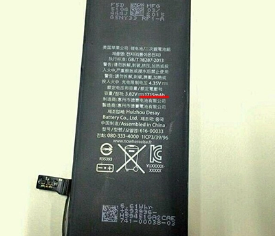 Iphone 6s sẽ có pin mỏng hơn iphone 6