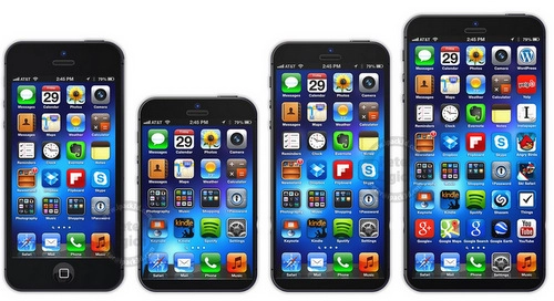 Iphone màn hình 57 và 47 inch có thể ra mắt năm nay