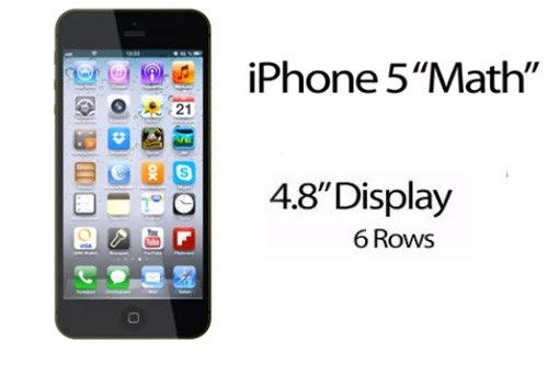 Iphone math 48 inch được dựng bằng đồ họa