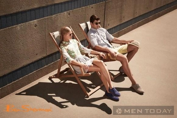 Jack vanderhart lịch lãm trong chiến dịch xuân hè 2013 của ben sherman