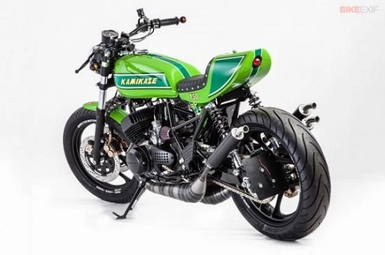 Kawasaki h1 mô tô 2 thì độ cafe racer theo phong cách nhật