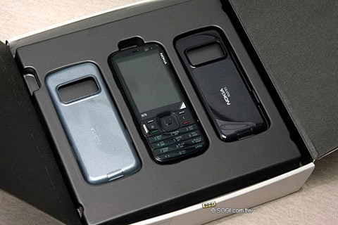 khui hộp nokia n79 màu đen