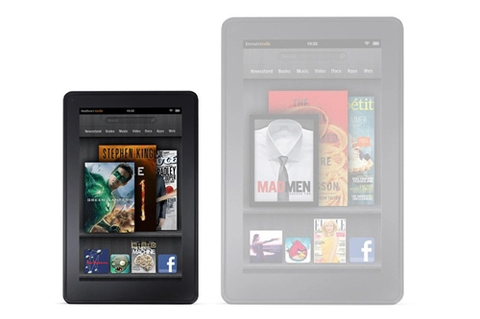 Kindle fire màn hình lớn có thể ra vào cuối quý ii