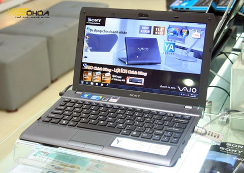 Laptop 116 inch giá 16 triệu của sony