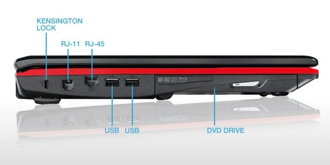 Laptop chơi game dùng card radeon 5870 của msi