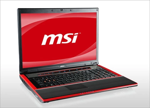 Laptop chơi game dùng card radeon 5870 của msi