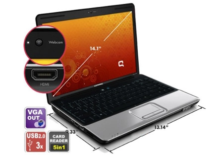 Laptop compaq cq40 giảm 500 nghìn dịp world cup