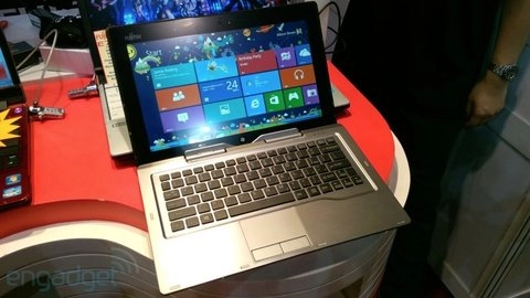 Laptop và tablet windows 8 của fujitsu xuất hiện