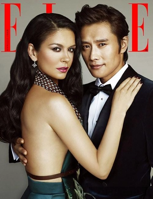 Lee byung hun tình tứ bên catherine zeta-jones