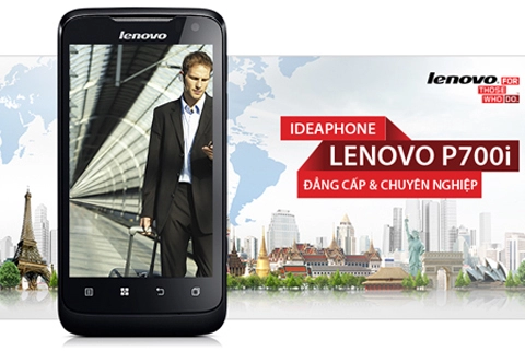 Lenovo p700i điện thoại pin khủng 2500 mah
