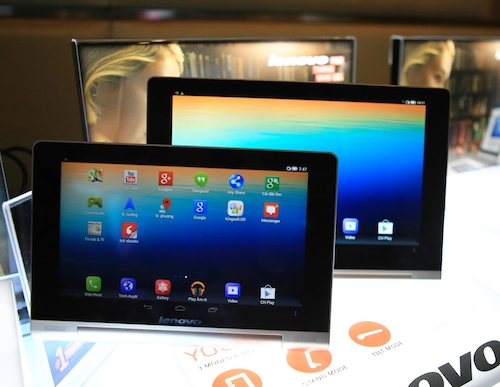 Lenovo ra mắt bộ đôi laptop và tablet yoga tại vn