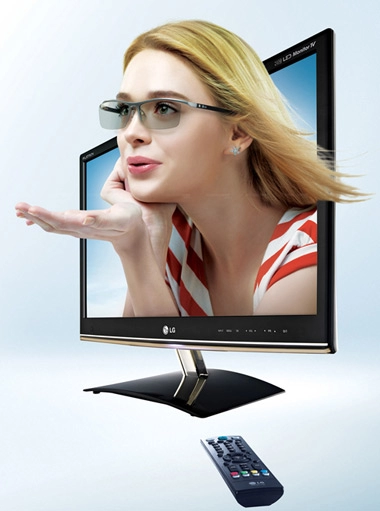 Lg bắt đầu bán màn hình cinema 3d