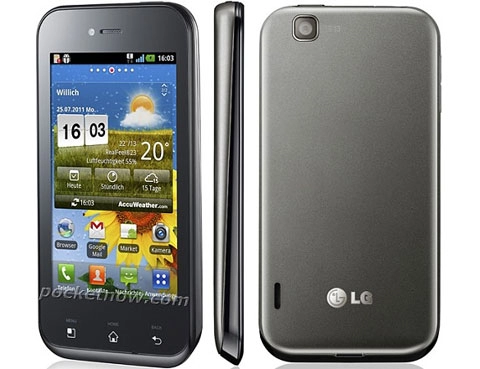 Lg optimus sol lộ ảnh chính thức