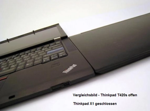 Lộ ảnh thinkpad mới siêu mỏng như macbook air