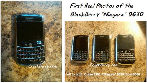 Lộ diện blackberry 9630 niagara