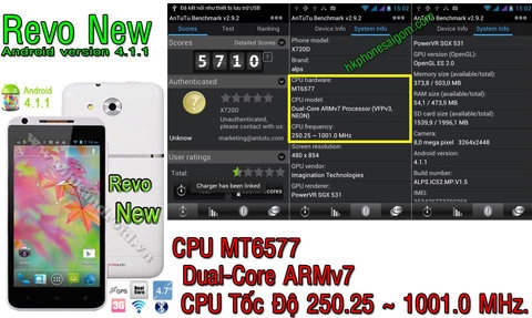 Lộ diện smartphone revo new