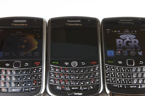 Loạt hình ảnh blackberry tour2 xuất hiện