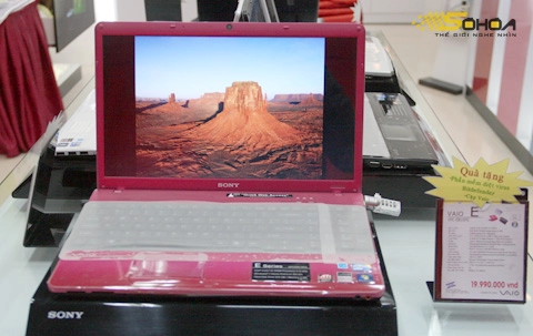 Loạt laptop sony vaio mới về vn