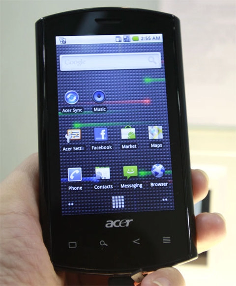 Loạt smartphone chạy android của acer