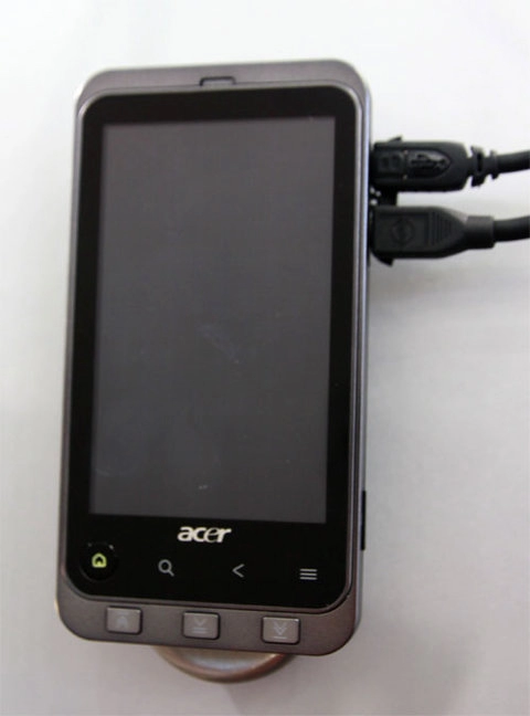 Loạt smartphone chạy android của acer