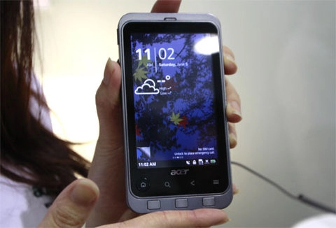 Loạt smartphone chạy android của acer