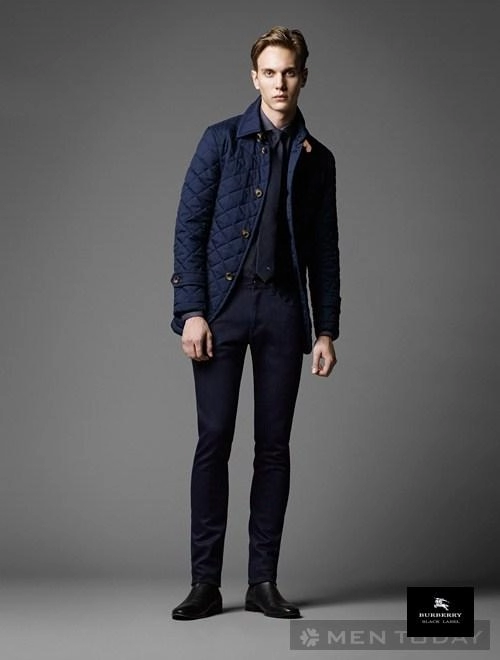 Lookbook thu đông 2013 lịch lãm của burberry black label