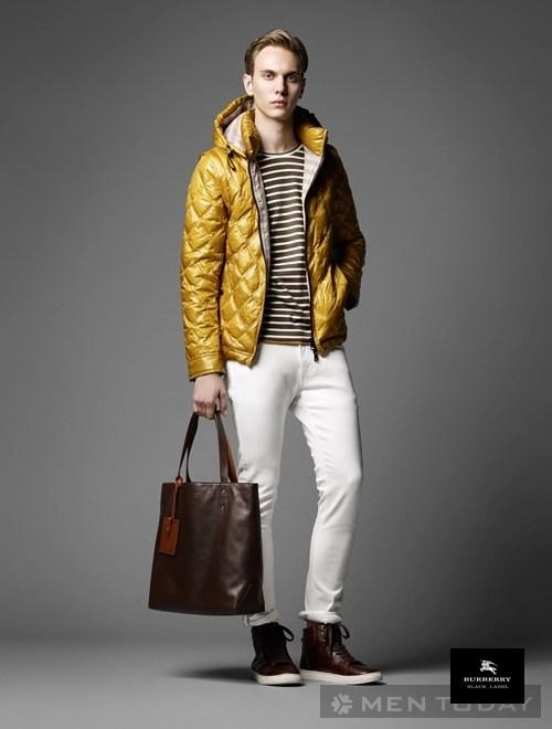 Lookbook thu đông 2013 lịch lãm của burberry black label