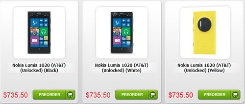 Lumia 1020 41 chấm có giá gần 15 triệu đồng ở mỹ