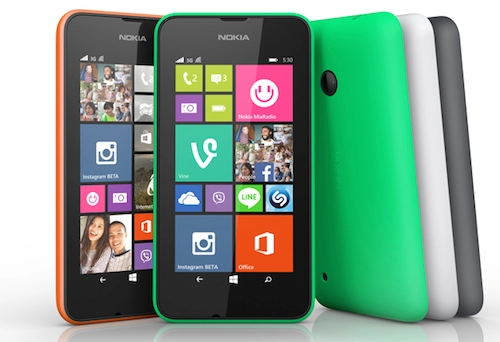 Lumia 530 trình làng giá khoảng 25 triệu đồng