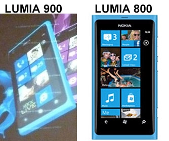 Lumia 900 có camera trước và màn hình lớn hơn