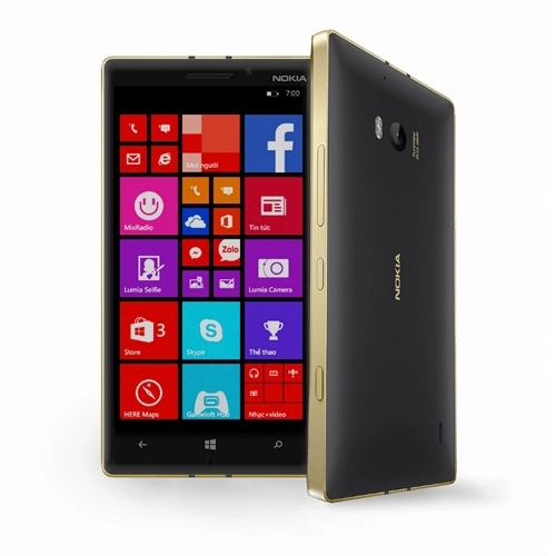 Lumia 930 với bản gold edition