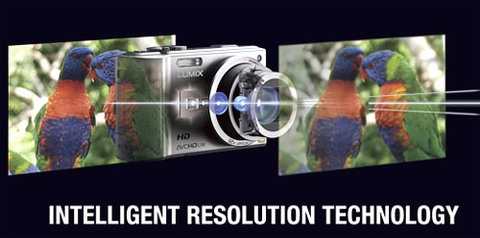 Lumix tz10 - máy ảnh siêu zoom đa tài