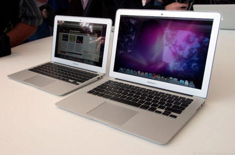 Macbook air 15 inch và 17 inch có thể ra mắt quý i2012
