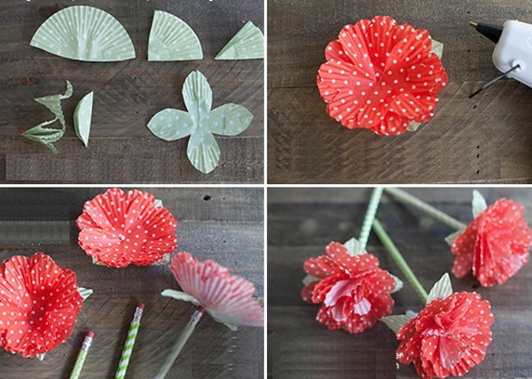 Mách bạn 4 cách làm hoa giấy đẹp trang trí nhà đáng yêu