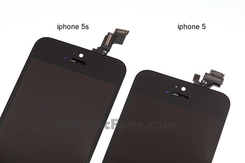 Màn hình iphone 5s lộ diện với ít thay đổi so với iphone 5