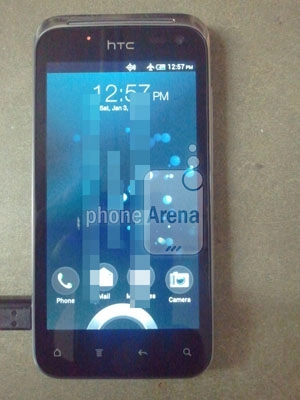 Mẫu điện thoại lạ của htc chạy android 40
