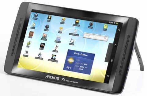 Máy tính bảng 7 inch của archos giá 279 usd