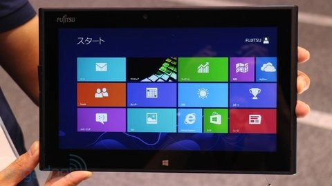 Máy tính bảng fujitsu chống nước chạy windows 8