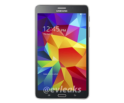 Máy tính bảng samsung galaxy tab 4 70 xuất hiện