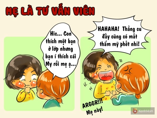 mẹ là ai - bộ tranh siêu dễ thương khiến bạn muốn ôm mẹ ngay một cái