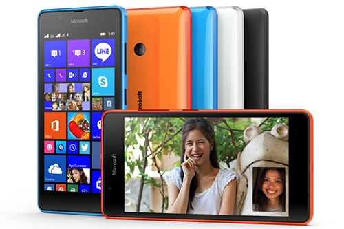 Microsoft ra lumia 540 màn hình hd 5 inch giá 32 triệu đồng