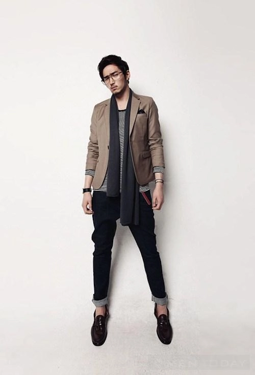 Mix đồ nam thu đông blazer đậm chất hàn cho teen boy