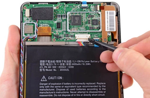 mổ bụng kindle fire