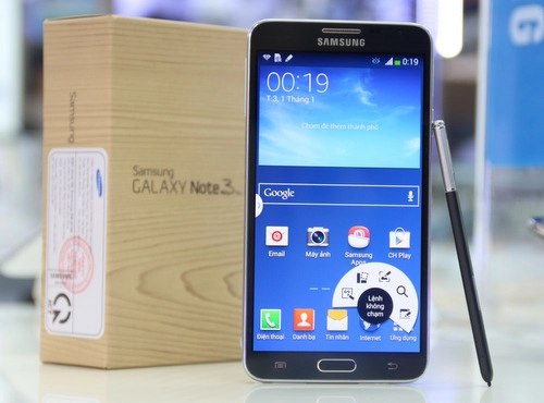 Mở hộp galaxy note 3 bản rút gọn giá 119 triệu đồng