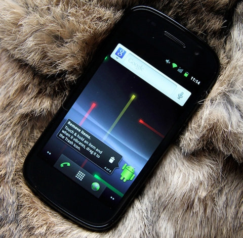 Mở hộp nexus s chạy android 23