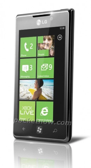 Model chạy windows phone mới của lg ra mắt