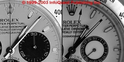 Một số cách phân biệt đồng hồ rolex thật và giả